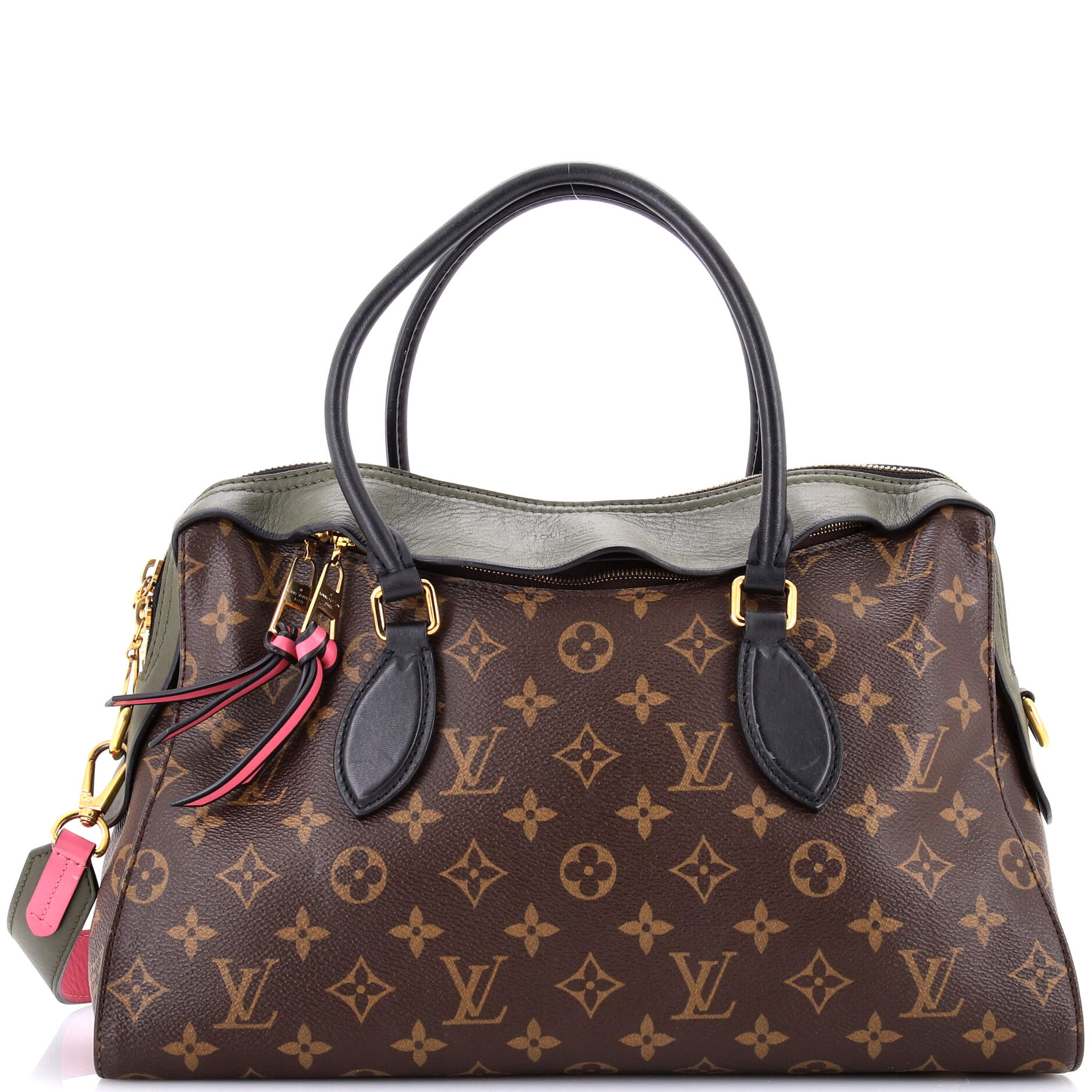 Pre-Loved Louis Vuitton Tuileries Handbag Monogram Canvas with Leather