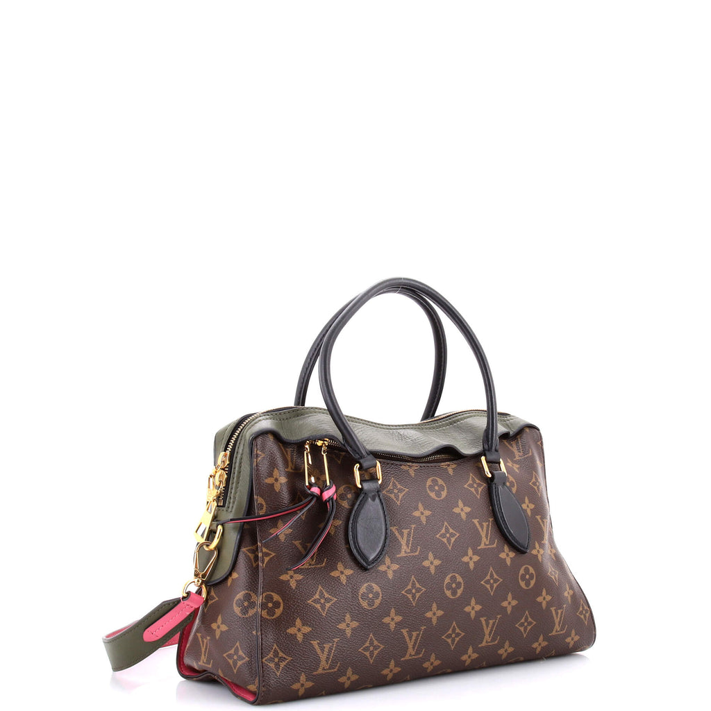 Pre-Loved Louis Vuitton Tuileries Handbag Monogram Canvas with Leather