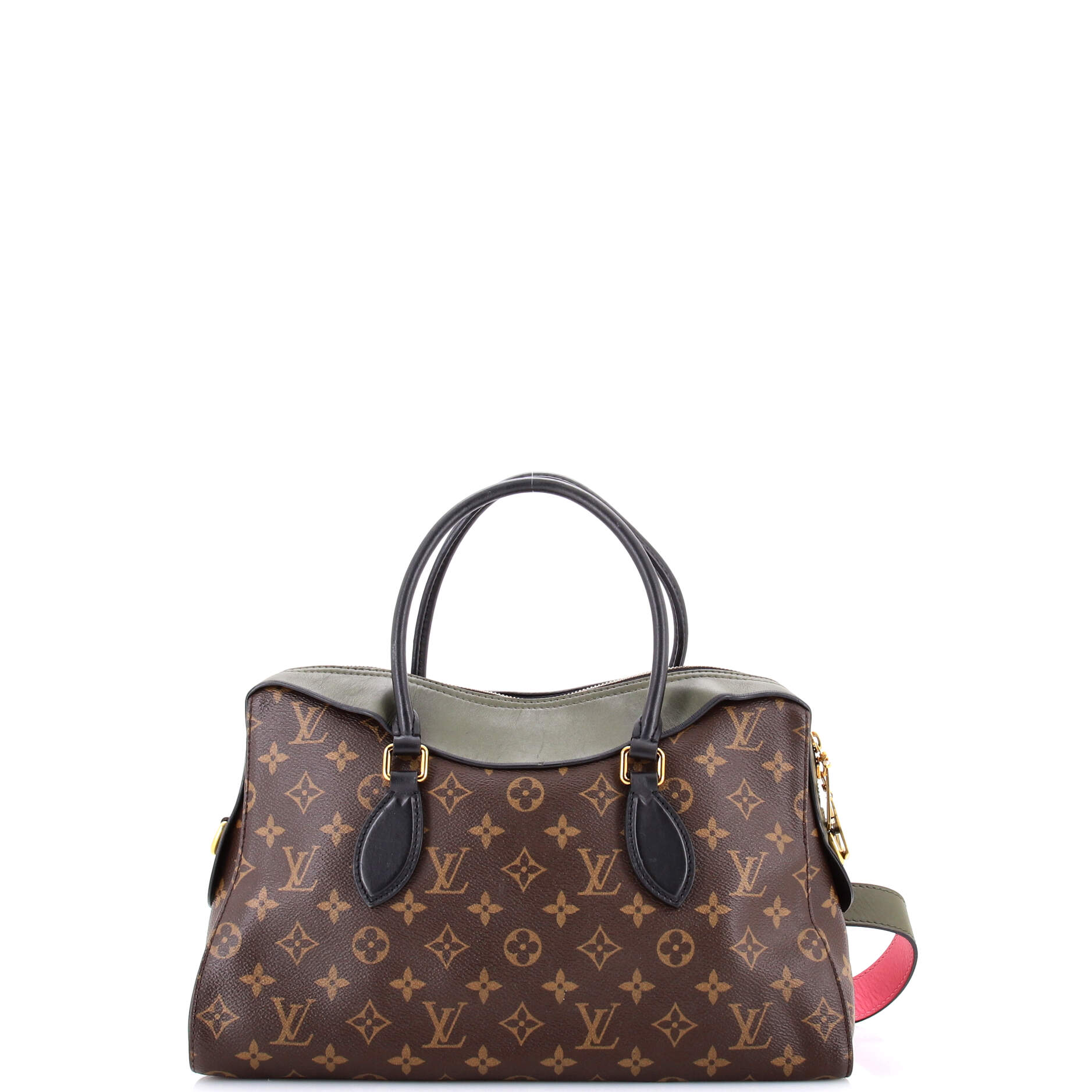 Pre-Loved Louis Vuitton Tuileries Handbag Monogram Canvas with Leather
