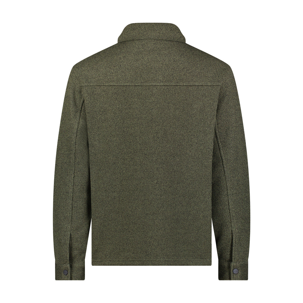 Spyder Men's Sweater Fleece Shacket - Dusty Green