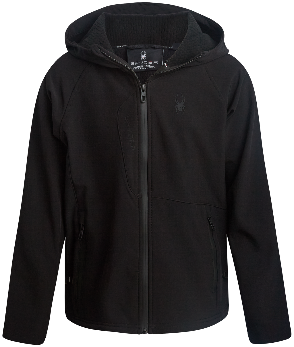Spyder Boys' Woven Jacket - Black