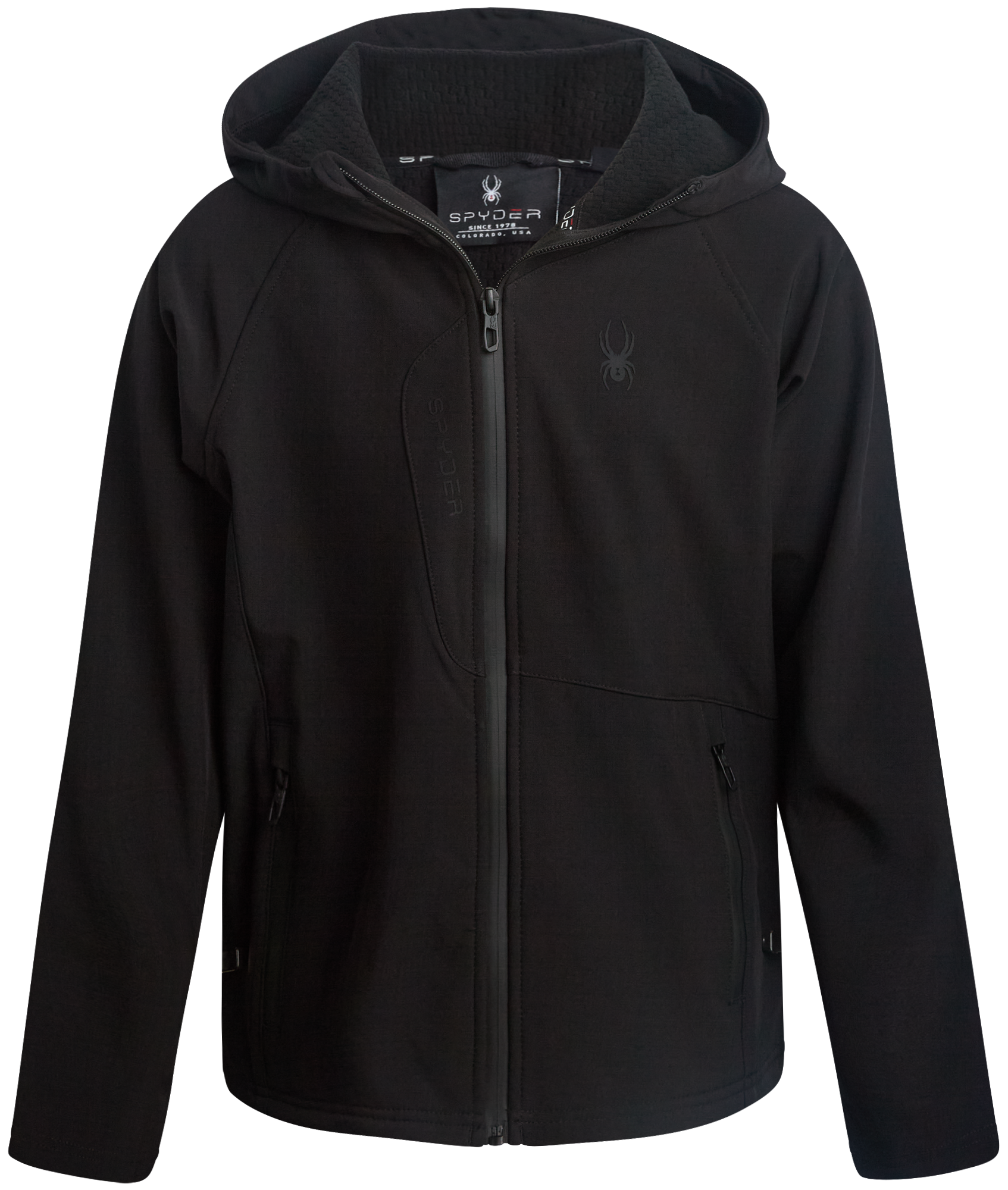 Spyder Boys' Woven Jacket - Black