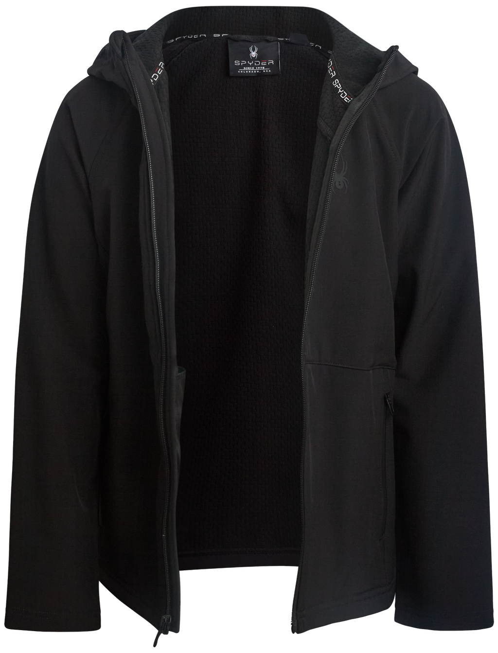 Spyder Boys' Softshell - Black