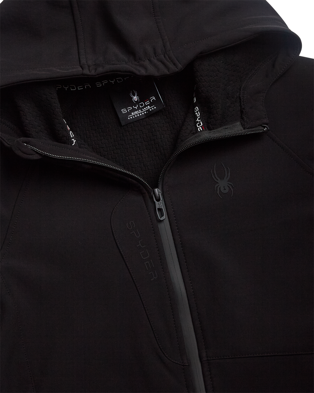 Spyder Boys' Softshell - Black