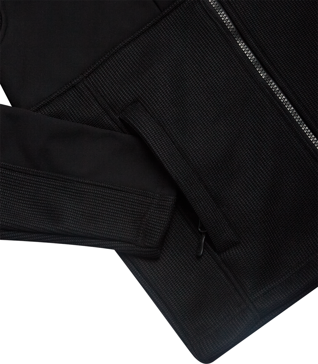 Spyder Boys' Sweater Fleece Jacket - Black