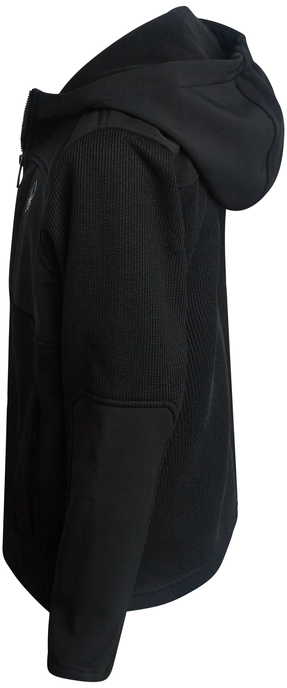 Spyder Boys' Sweater Fleece Jacket - Black