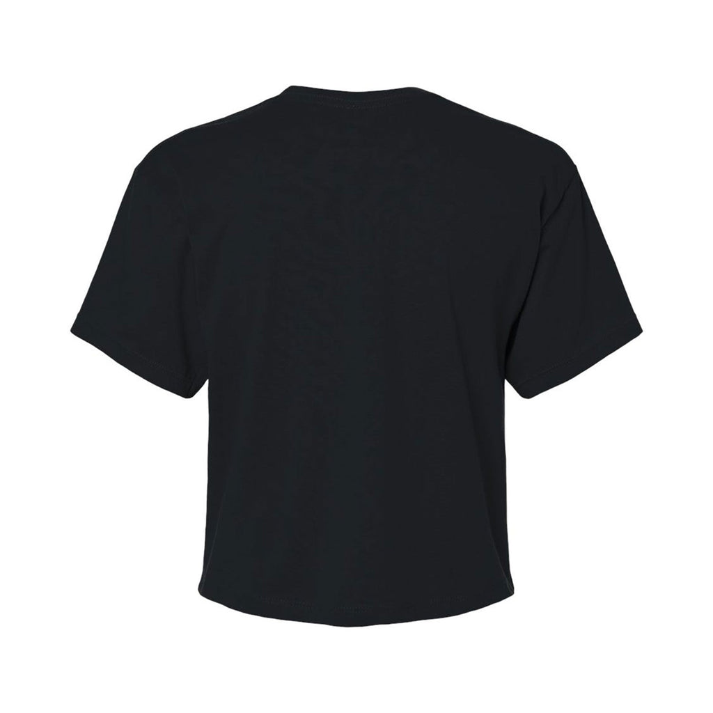 Instant Message - Just Brainrot - Juniors Cropped Short Sleeve Graphic T-Shirt