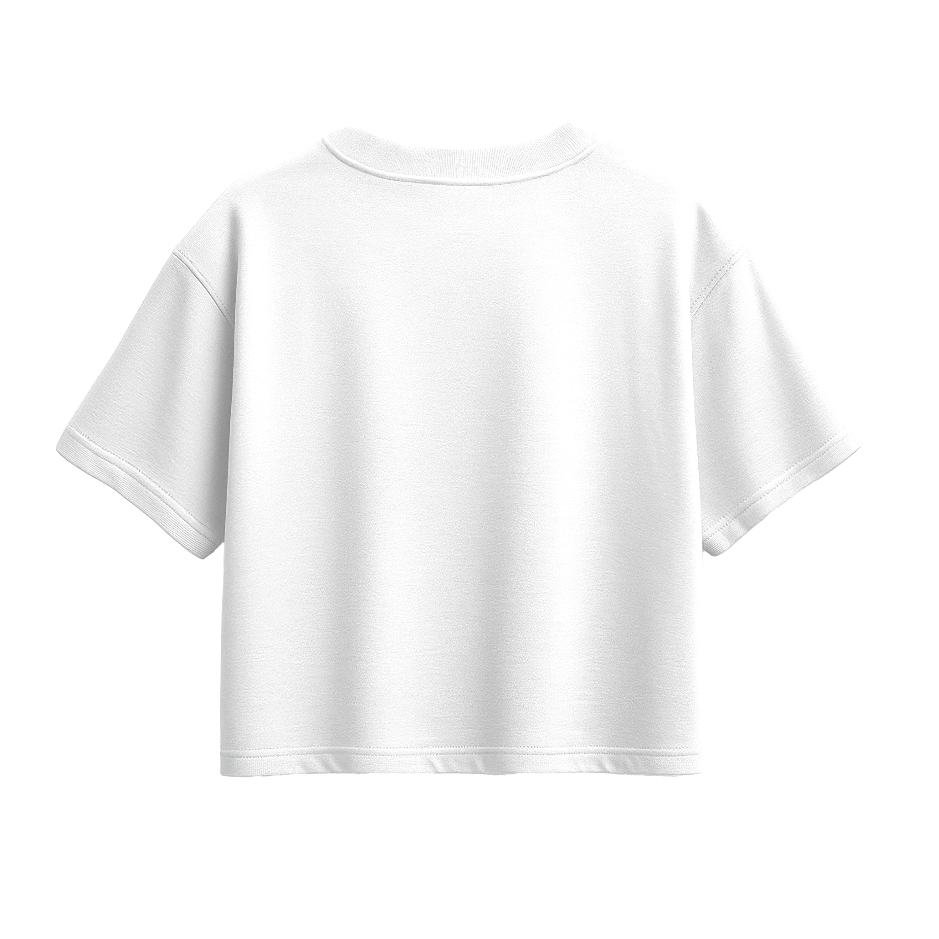 Instant Message - Arcade Gradient - Youth Girl Short Sleeve Boxy Tee