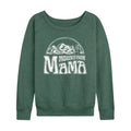 Instant Message - Mountain Mama - Women's French Terry Long Sleeve Pullover