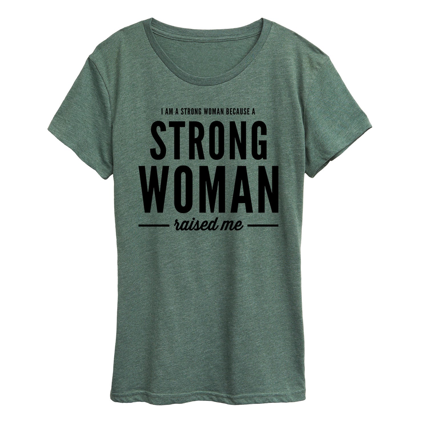 Instant Message - Strong Woman - Women's Short Sleeve Graphic T-shirt