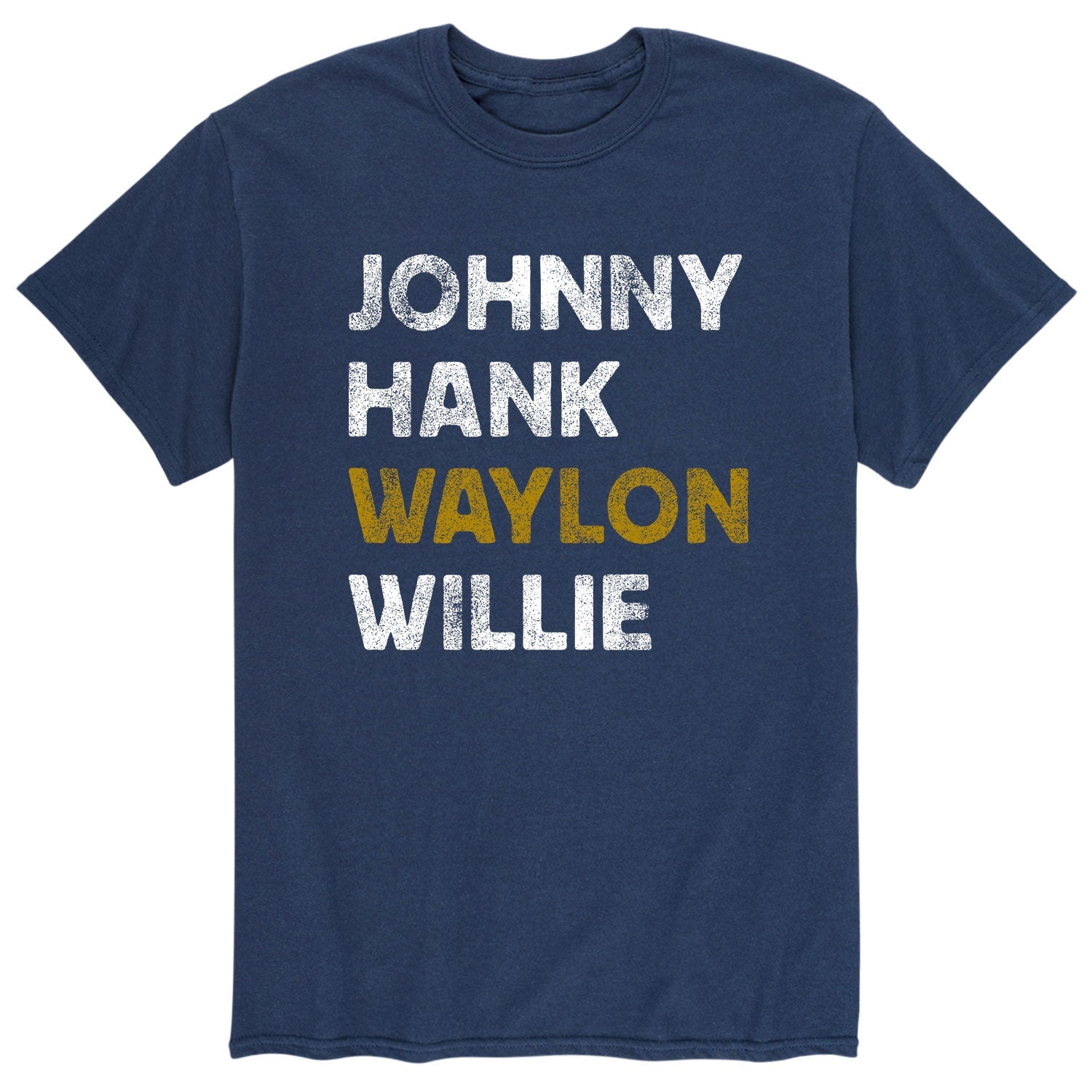 Instant Message - Johnny Hank Waylon Willie - Men's Short Sleeve Graphic T-shirt