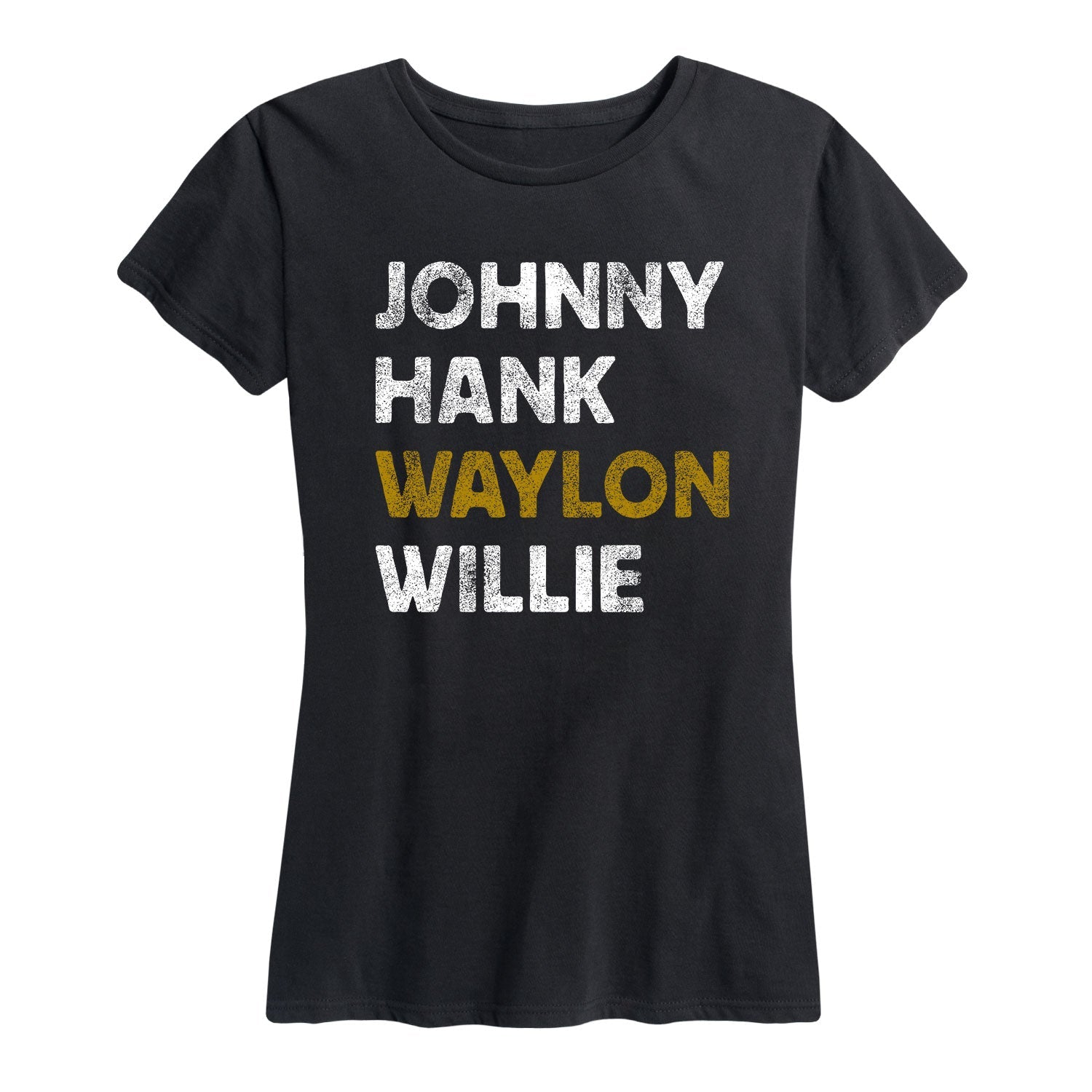 Instant Message - Johnny Hank Waylon Willie - Women's Short Sleeve Graphic T-shirt