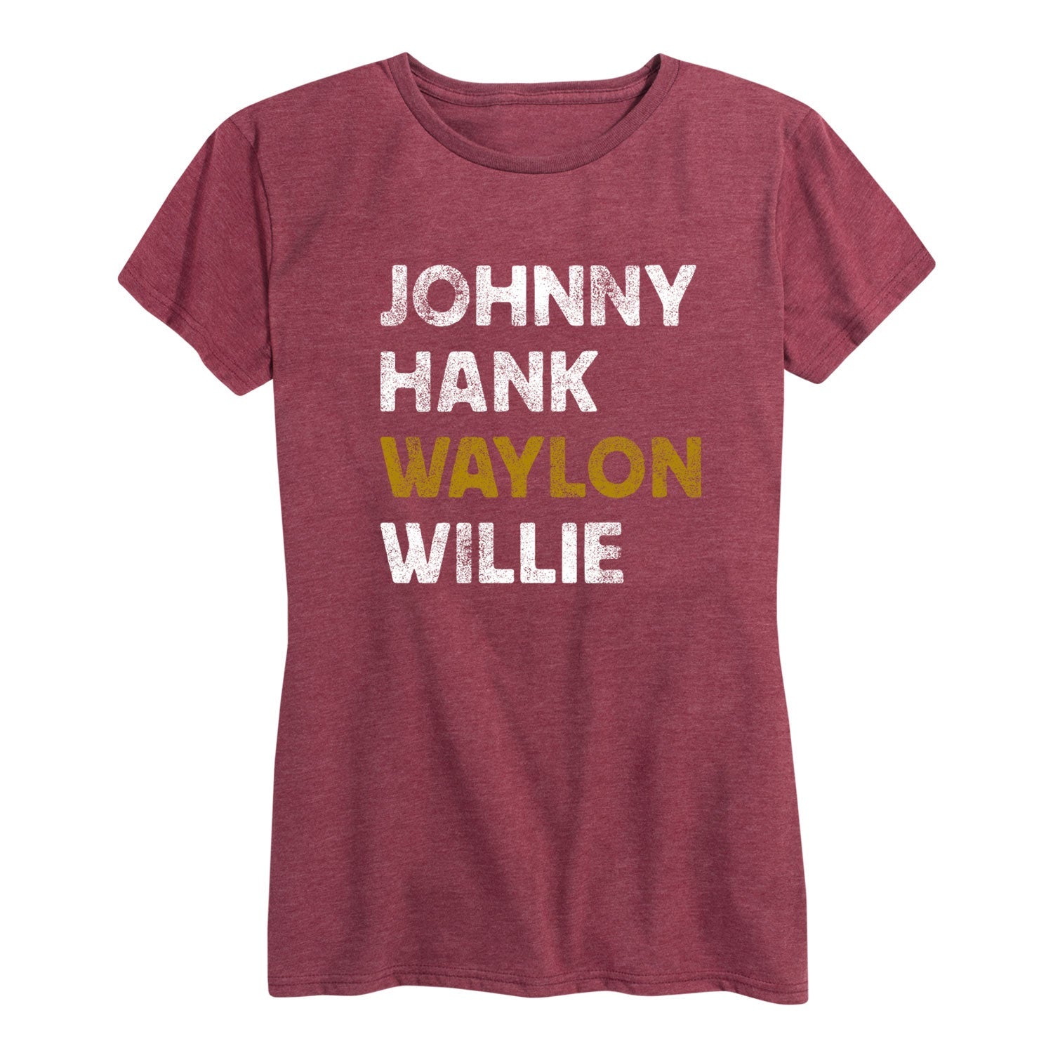 Instant Message - Johnny Hank Waylon Willie - Women's Short Sleeve Graphic T-shirt