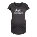 Instant Message - Chaos Coordinator - Maternity Scoop Neck Tee