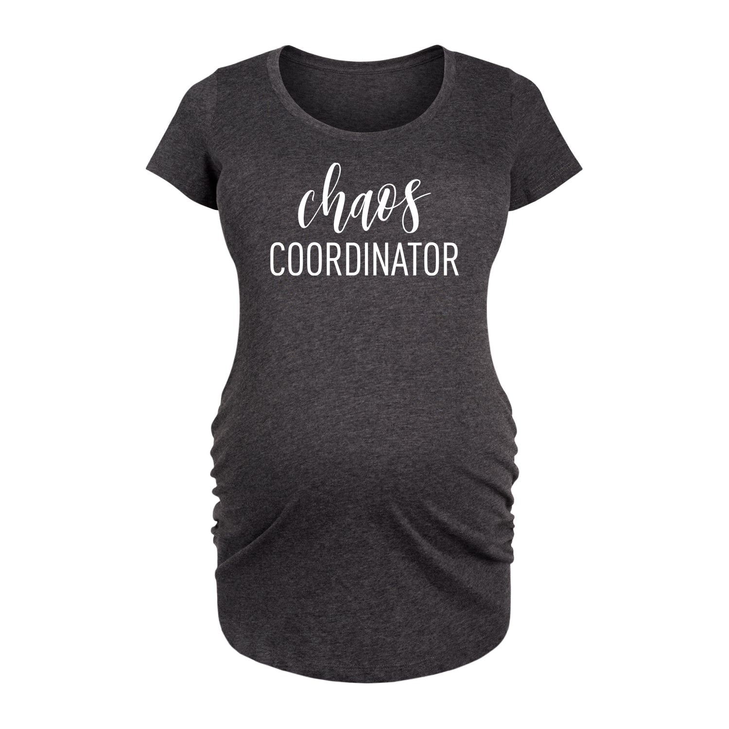 Instant Message - Chaos Coordinator - Maternity Scoop Neck Tee