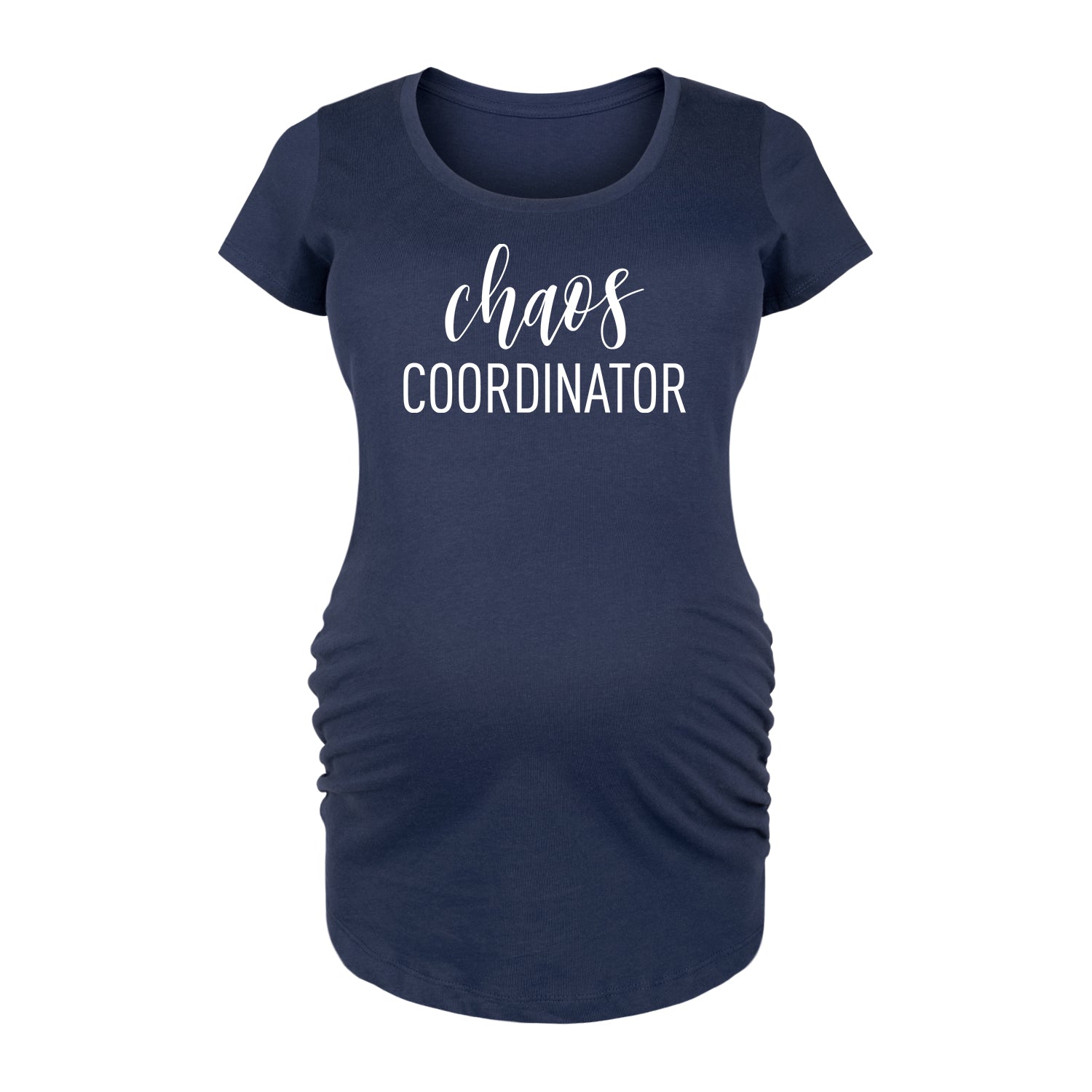 Instant Message - Chaos Coordinator - Maternity Scoop Neck Tee