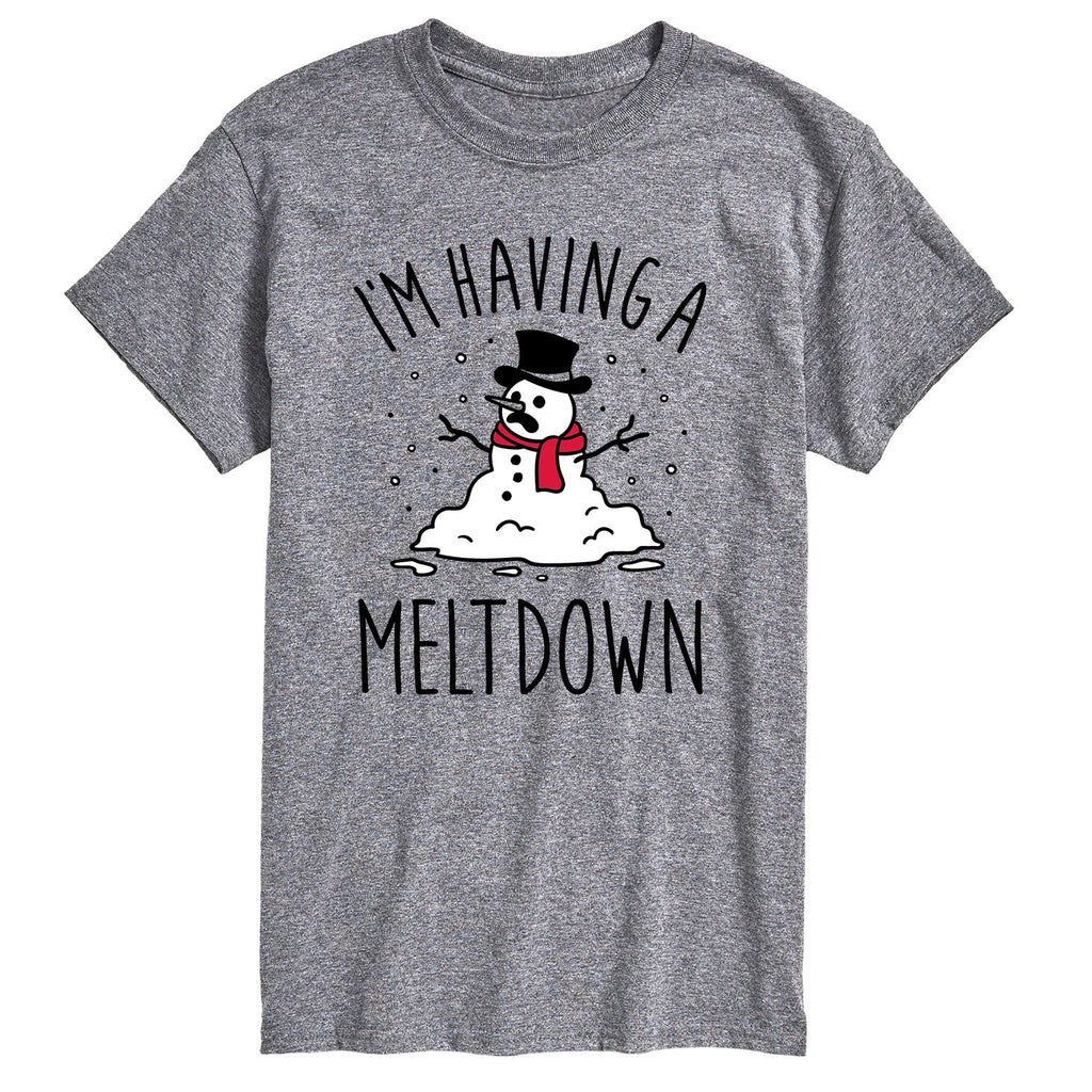 Instant Message - I'm Having a Meltdown - Men's Short Sleeve Graphic T-shirt