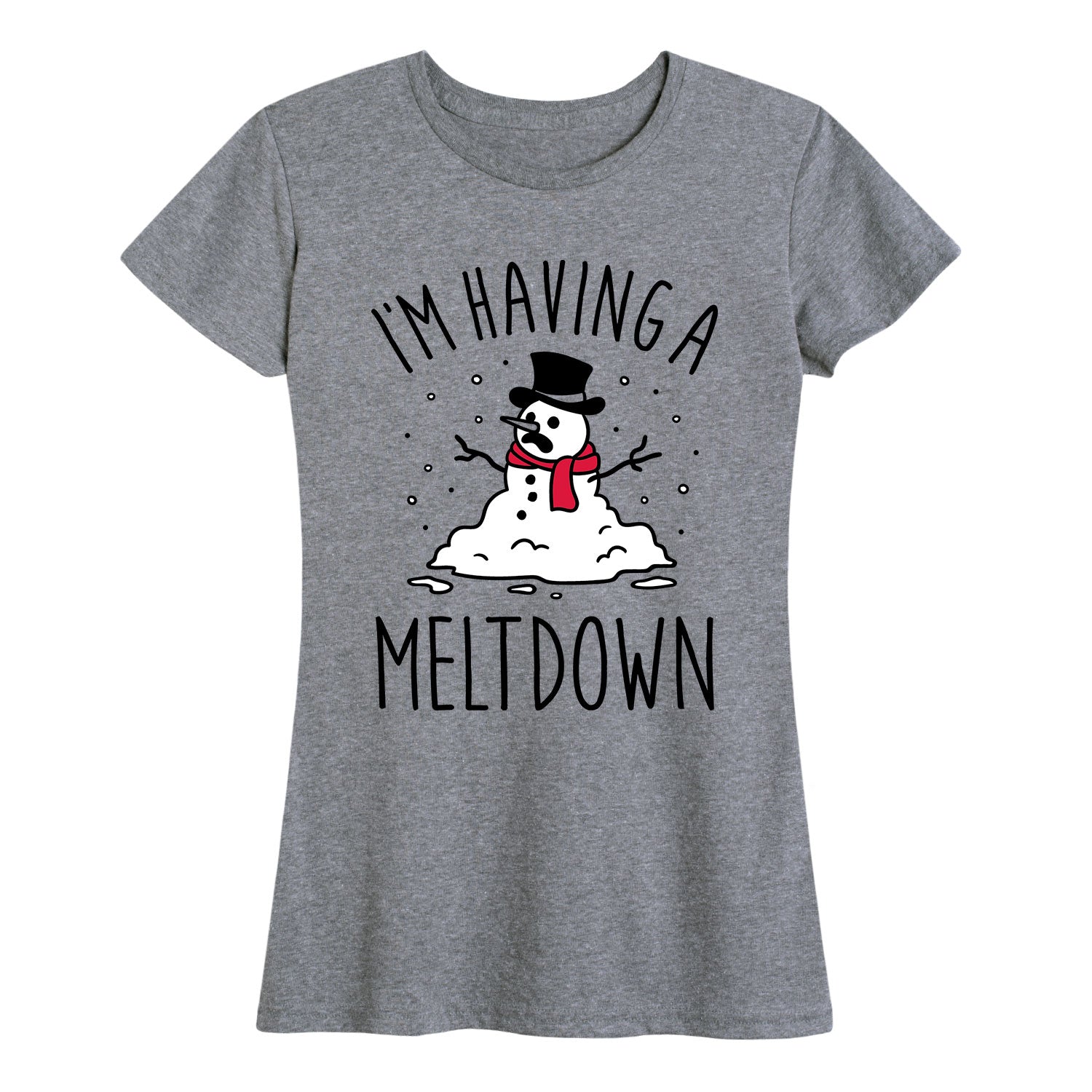 Instant Message - I'm Having a Meltdown - Women's Short Sleeve Graphic T-shirt