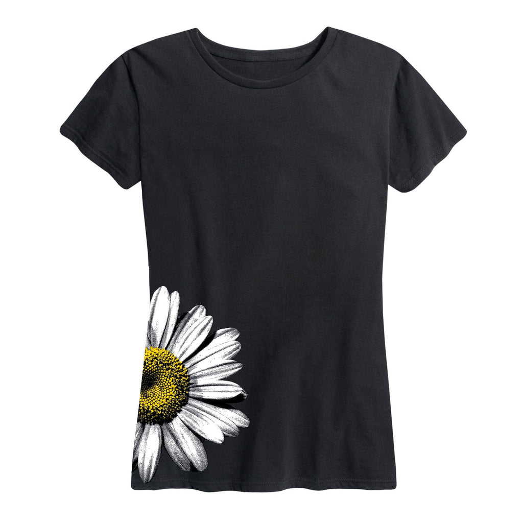 Instant Message - Daisy Side - Women's Short Sleeve Graphic T-shirt