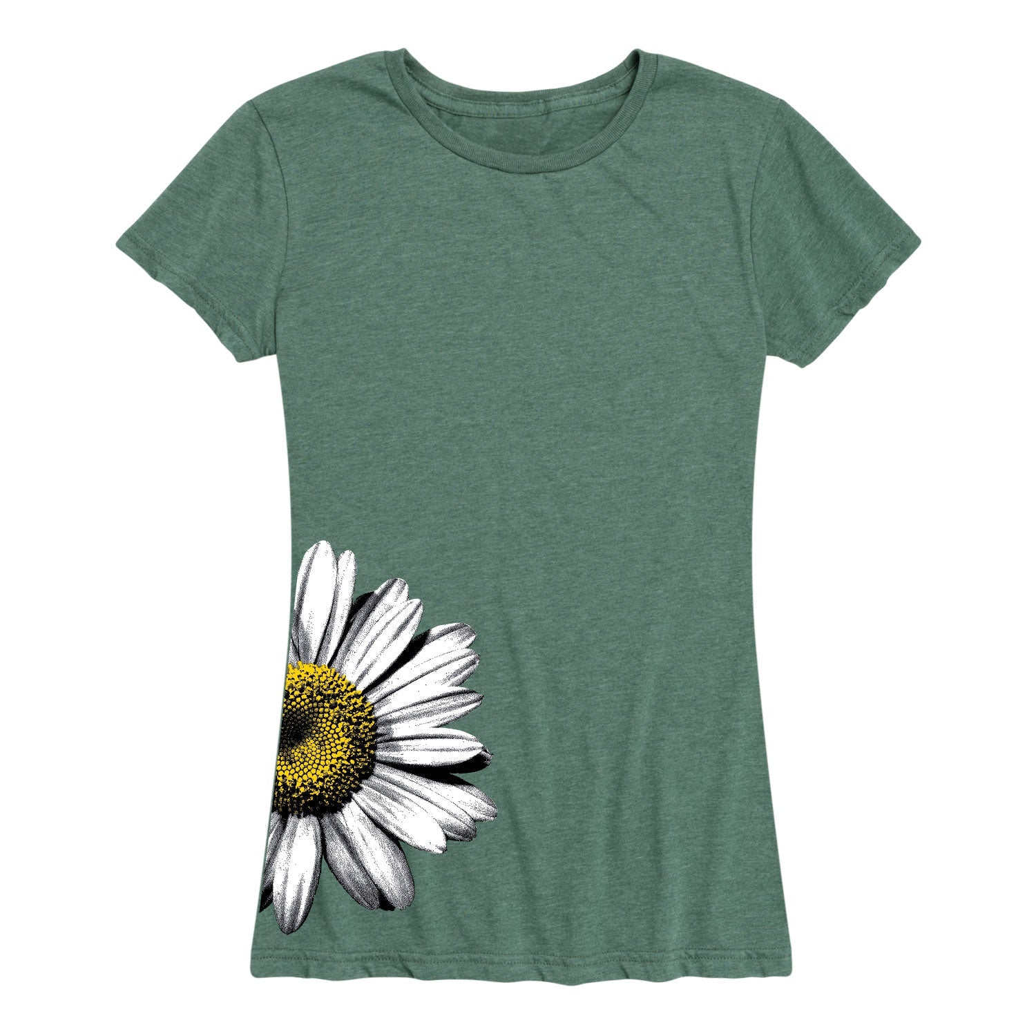 Instant Message - Daisy Side - Women's Short Sleeve Graphic T-shirt