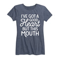 Instant Message - I've Got a Good Heart - Women's Short Sleeve Graphic T-shirt