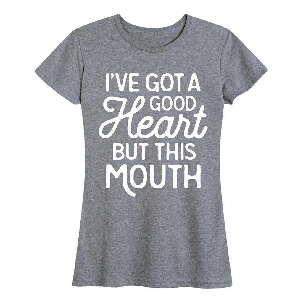 Instant Message - I've Got a Good Heart - Women's Short Sleeve Graphic T-shirt