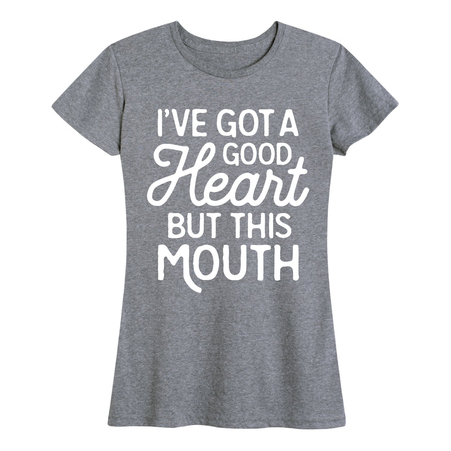 Instant Message - I've Got a Good Heart - Women's Short Sleeve Graphic T-shirt