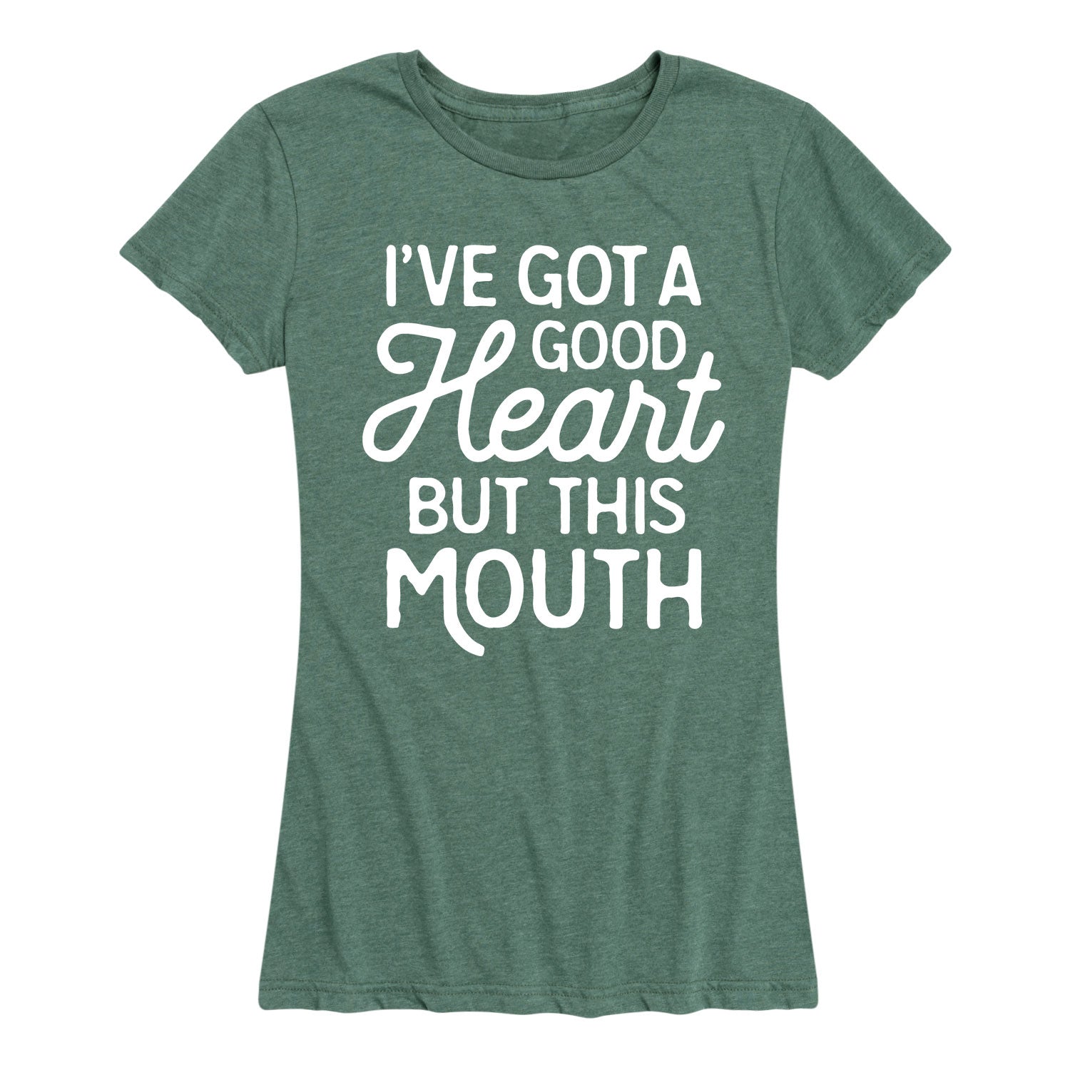 Instant Message - I've Got a Good Heart - Women's Short Sleeve Graphic T-shirt