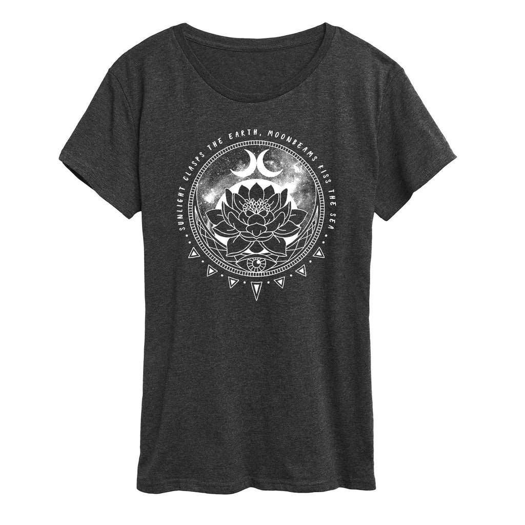 Instant Message - Astrological Lotus - Women's Short Sleeve Graphic T-shirt