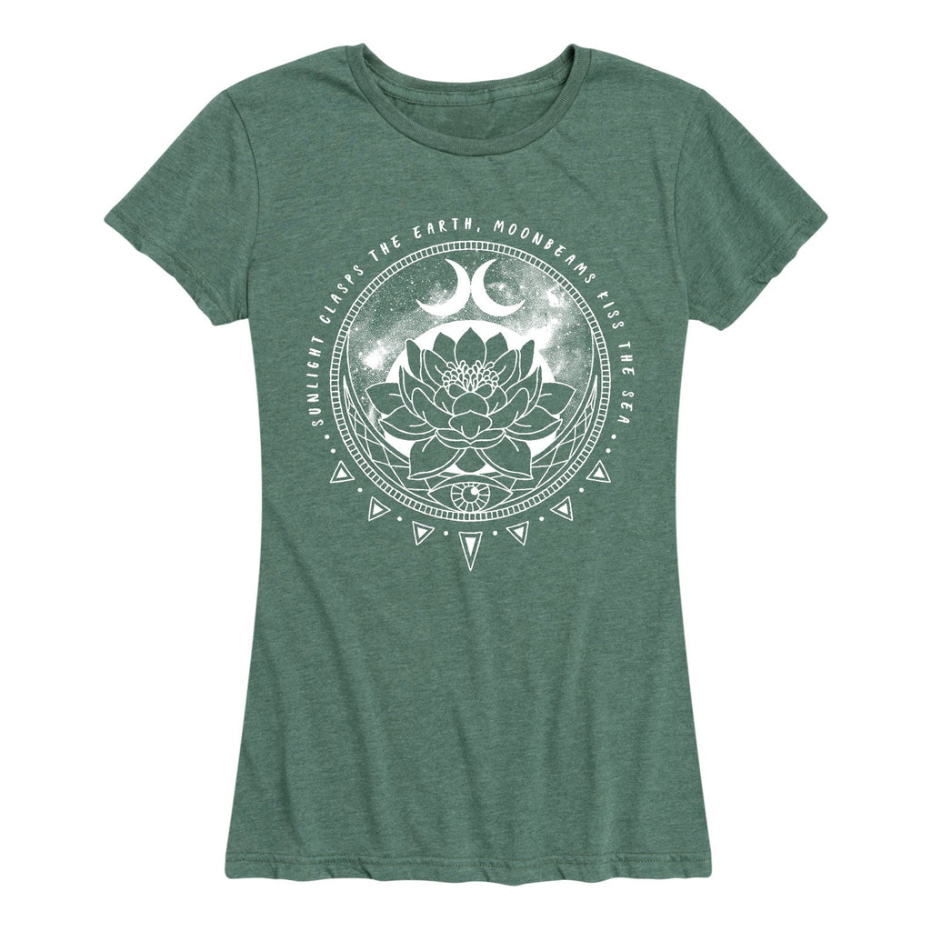 Instant Message - Astrological Lotus - Women's Short Sleeve Graphic T-shirt