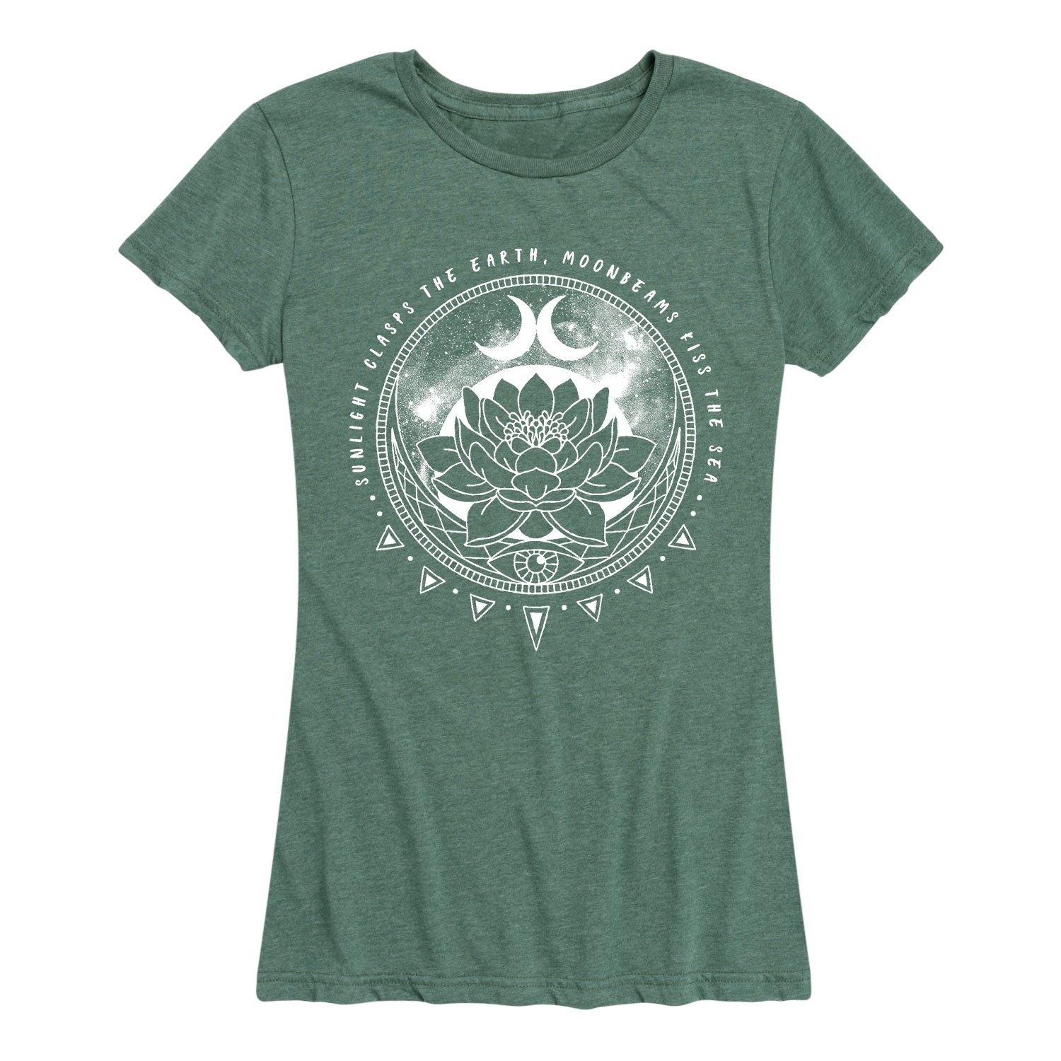 Instant Message - Astrological Lotus - Women's Short Sleeve Graphic T-shirt