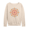 Instant Message - Autumn Decorative - Women's French Terry Long Sleeve Pullover