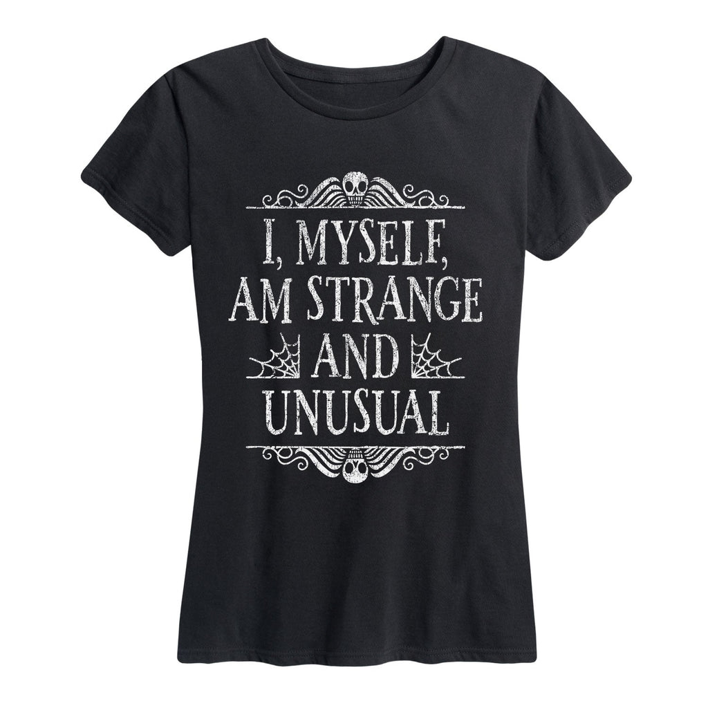 Instant Message - I Myself am Strange and Unusual - Women's Short Sleeve Graphic T-shirt