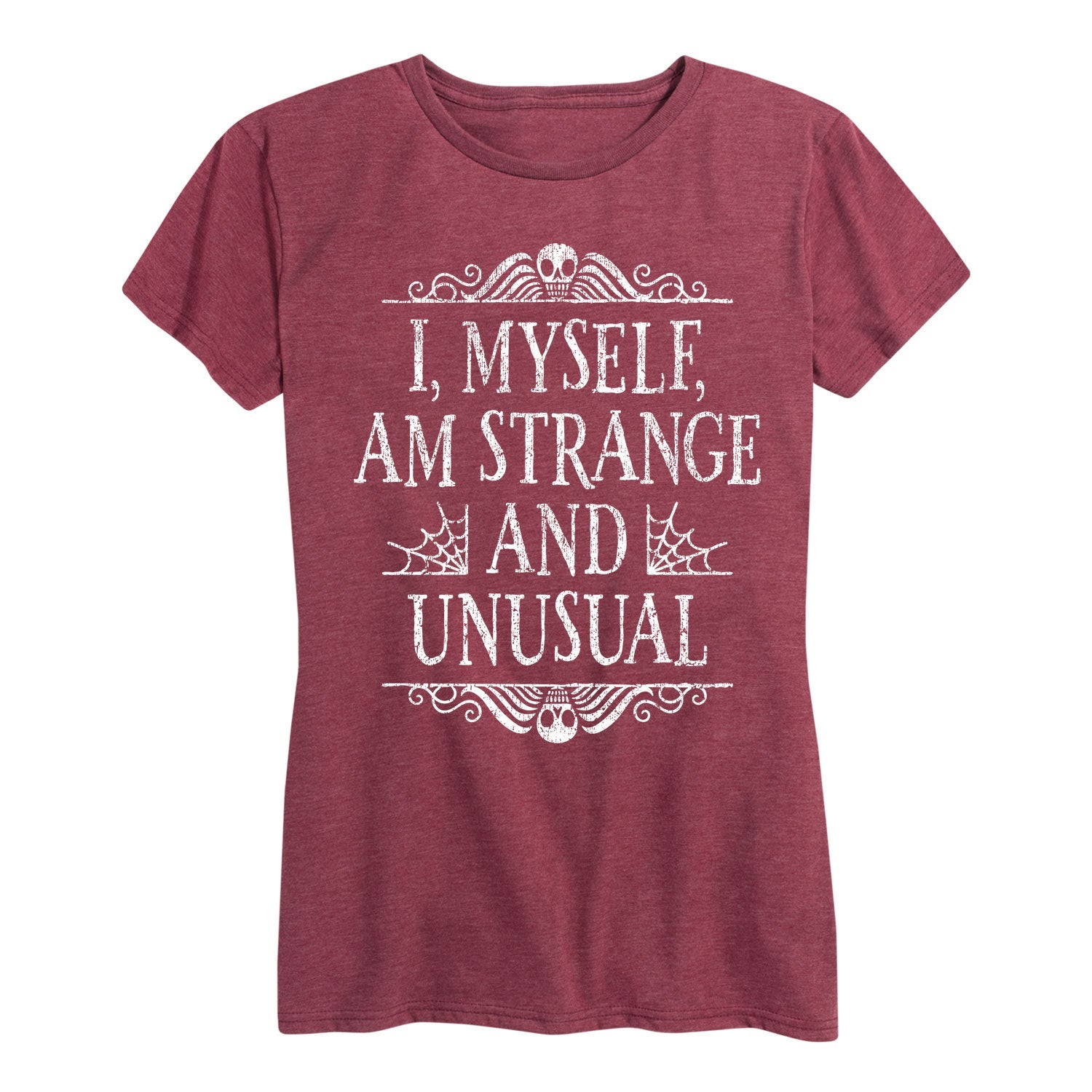 Instant Message - I Myself am Strange and Unusual - Women's Short Sleeve Graphic T-shirt