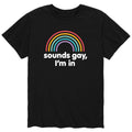 Instant Message - Sounds Gay I'm in - Men's Short Sleeve Graphic T-shirt