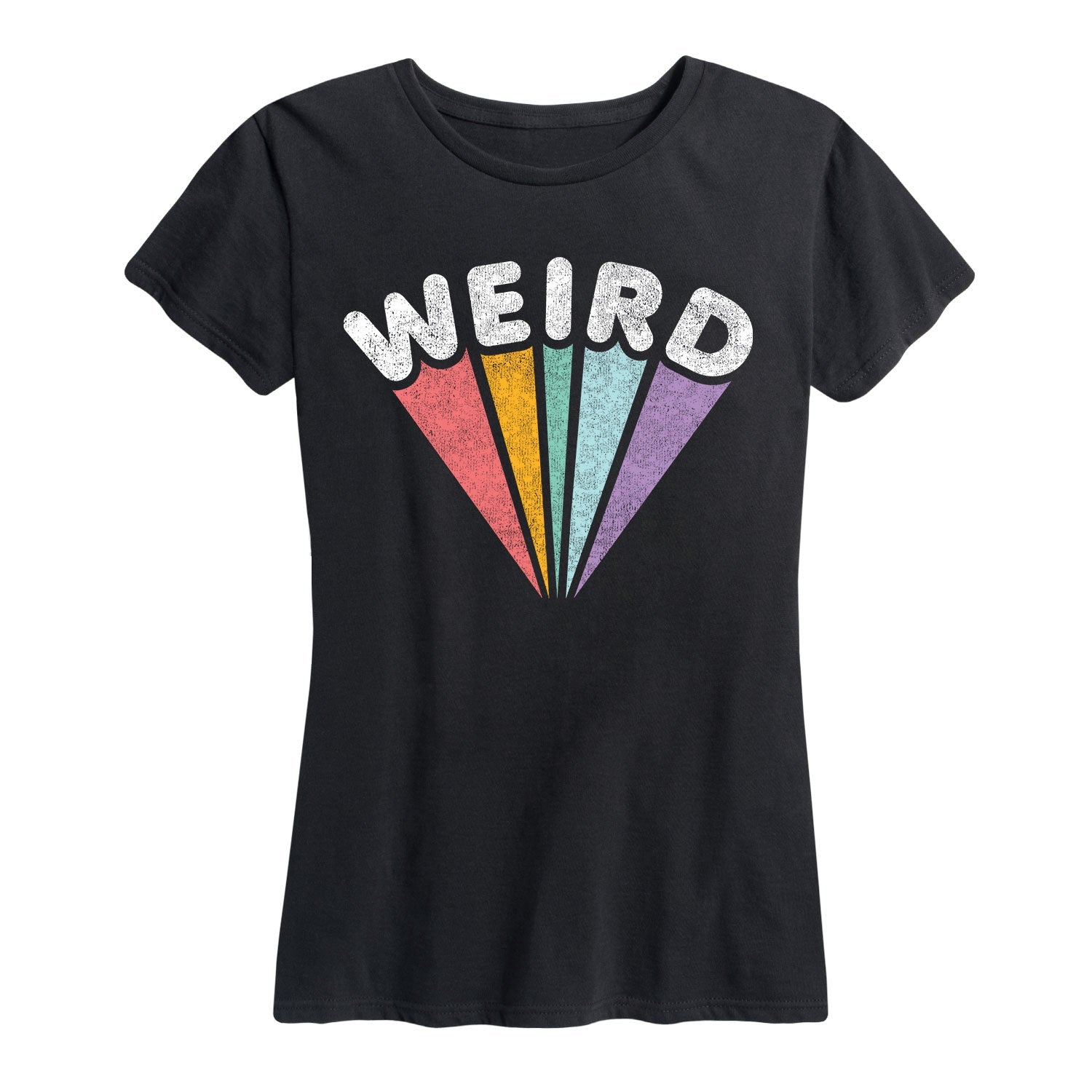 Instant Message - Weird Rainbow - Women's Short Sleeve Graphic T-shirt