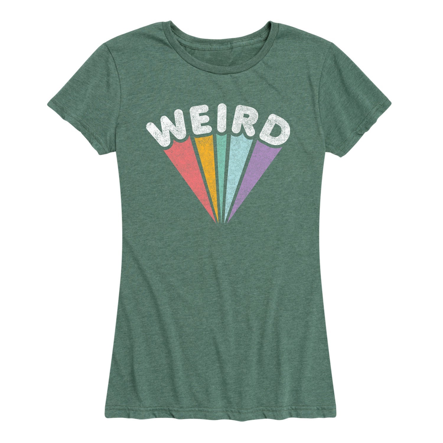 Instant Message - Weird Rainbow - Women's Short Sleeve Graphic T-shirt