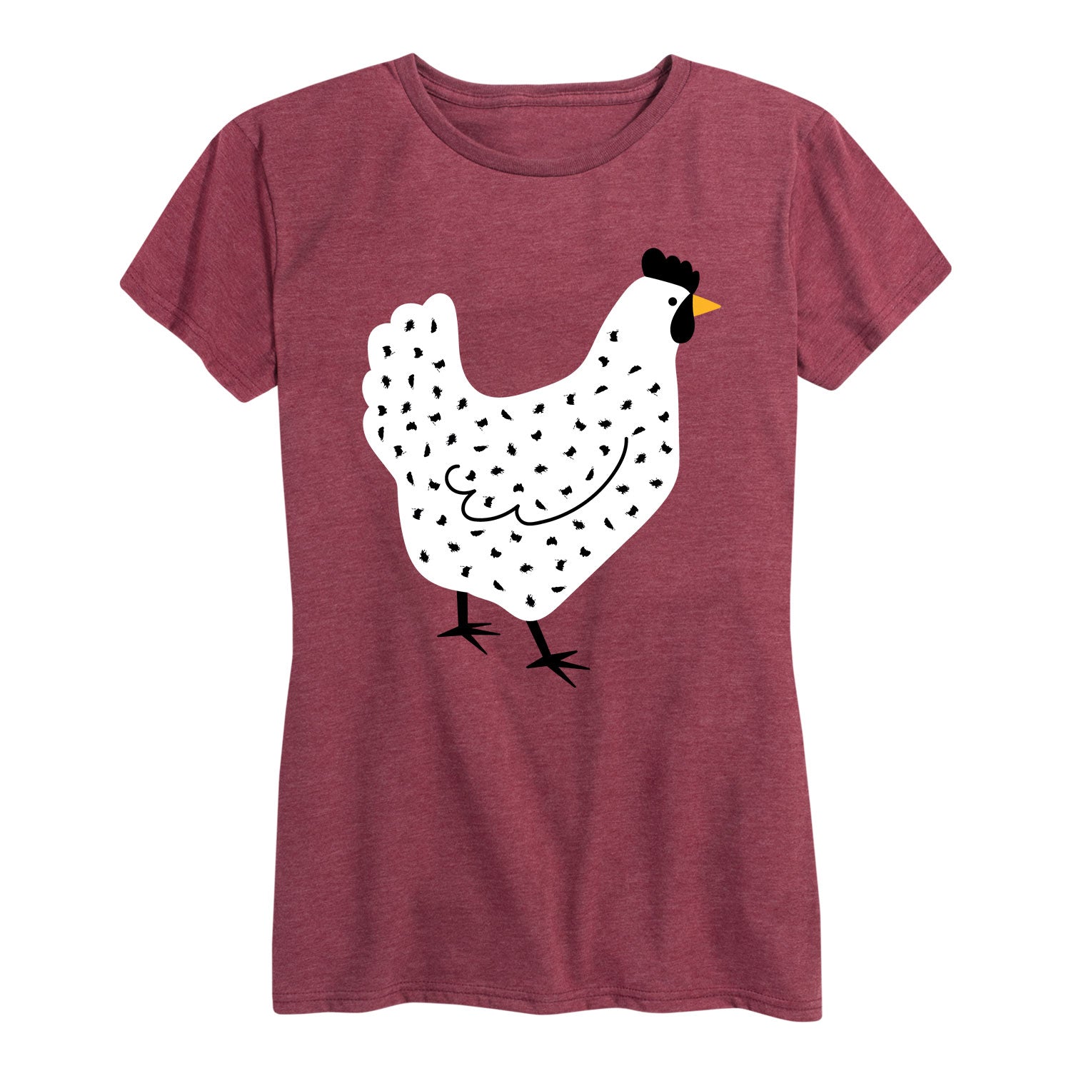 Instant Message - Spotted Chicken - Women's Short Sleeve Graphic T-shirt