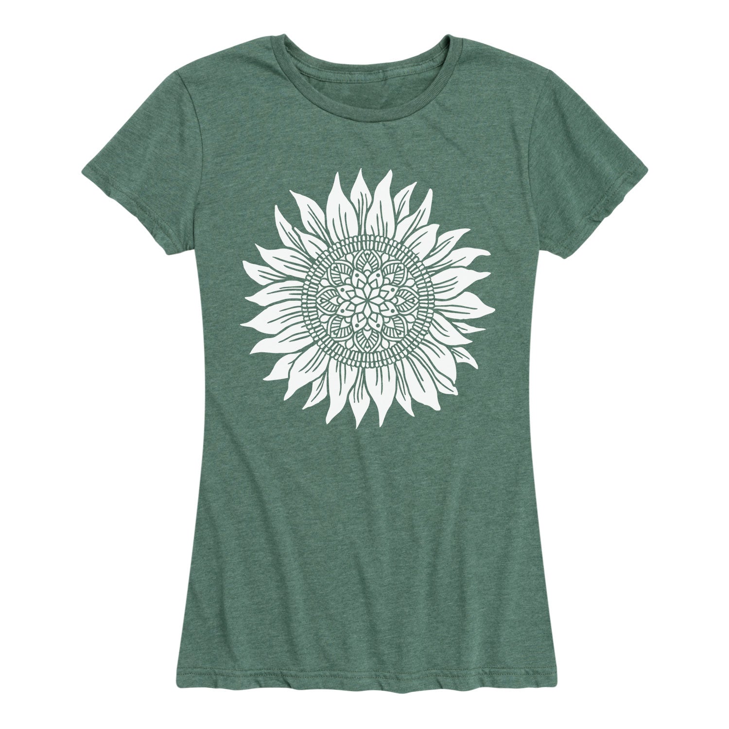 Instant Message - Decorative Daisy - Women's Short Sleeve Graphic T-shirt