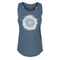 Instant Message - Decorative Daisy - Women's Racerback Tank