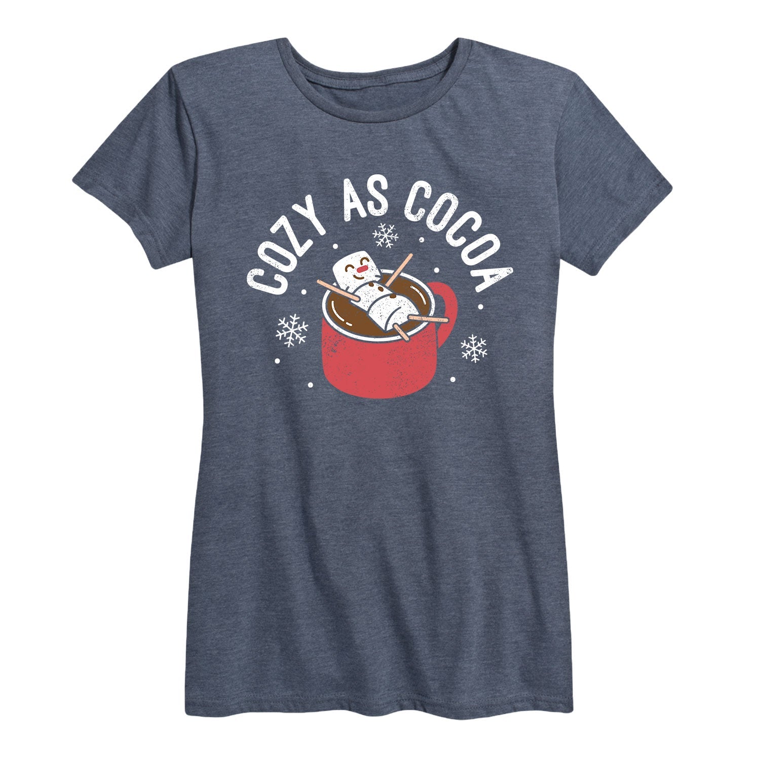 Instant Message - Cozy as Cocoa- Women's Short Sleeve Graphic T-shirt