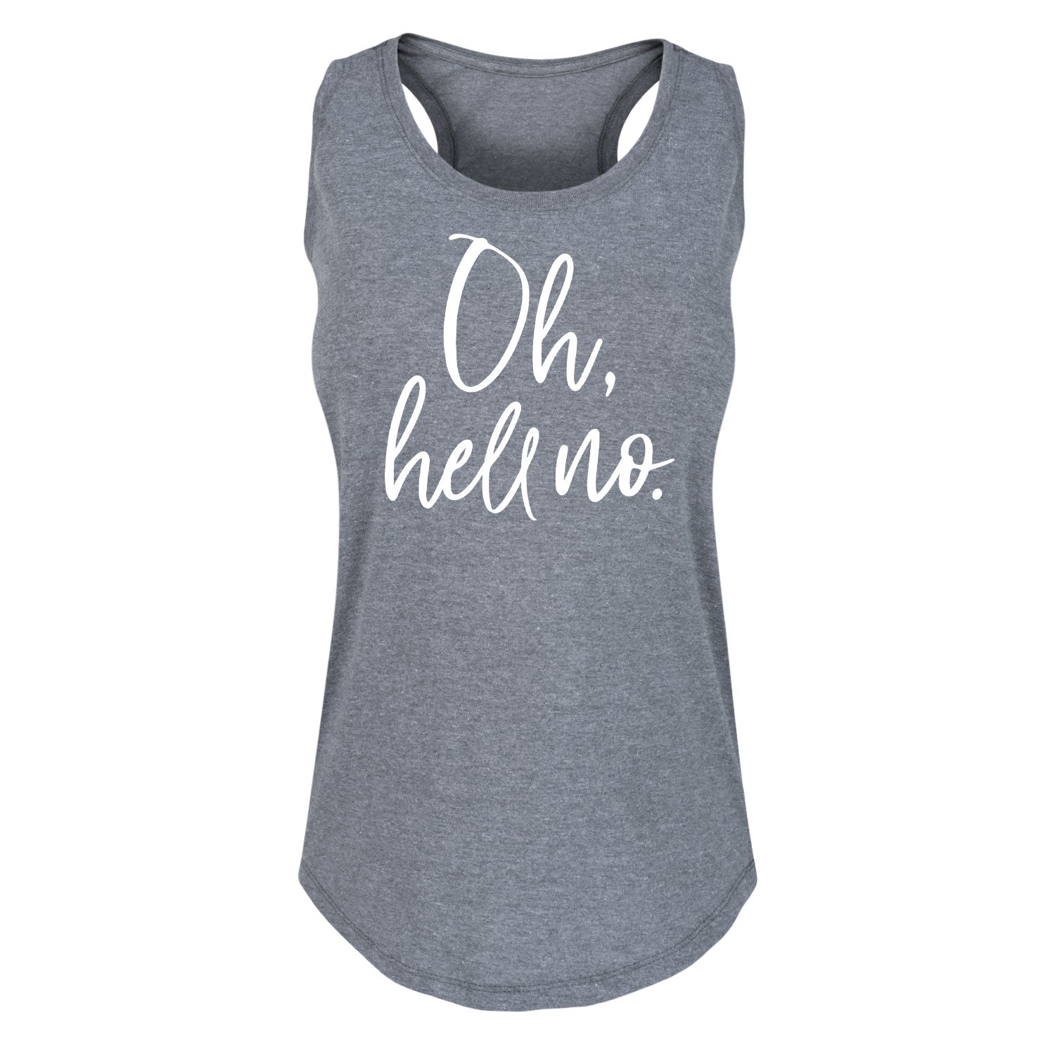 Instant Message - Oh Hell No - Women's Racerback Tank