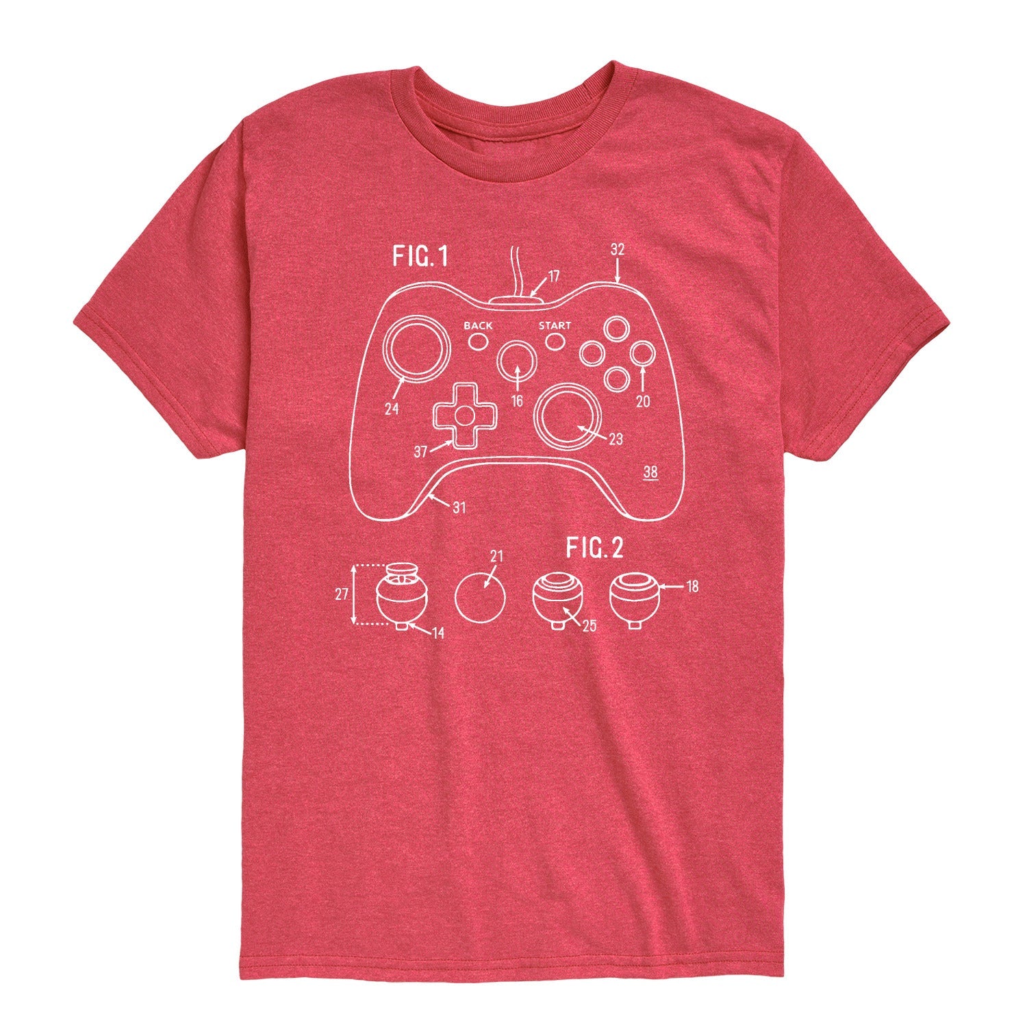 Instant Message - Game Controller Rendering - Youth Short Sleeve Graphic T-shirt
