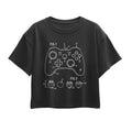 Instant Message - Game Controller Rendering - Youth Girl Short Sleeve Boxy Tee