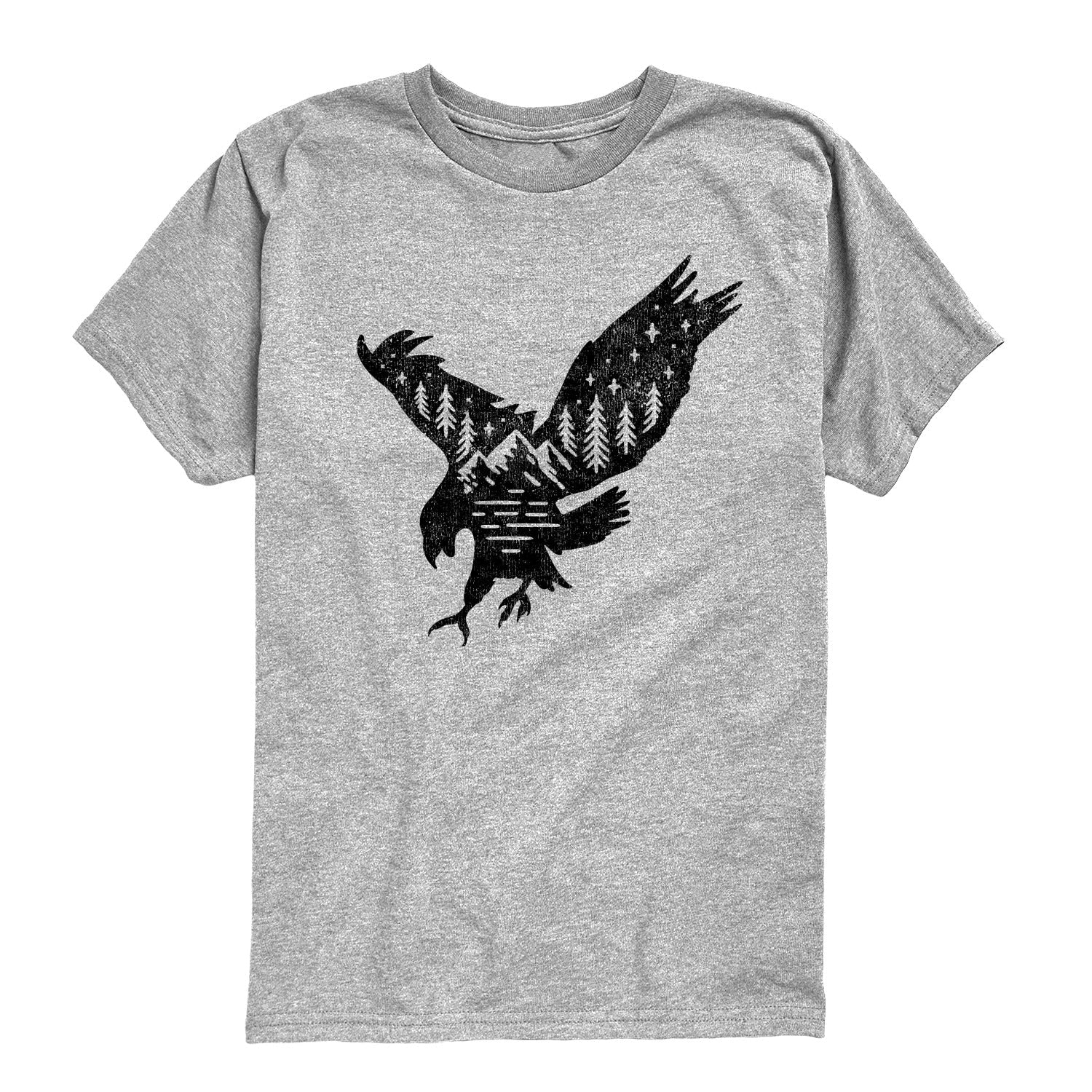 Instant Message - Nature Eagle - Youth Short Sleeve Graphic T-shirt