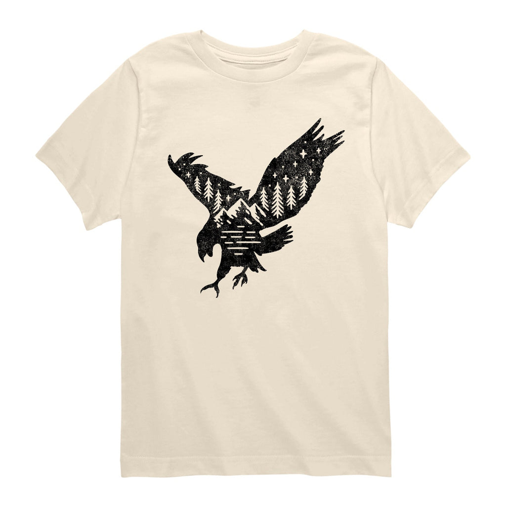 Instant Message - Nature Eagle - Youth Short Sleeve Graphic T-shirt