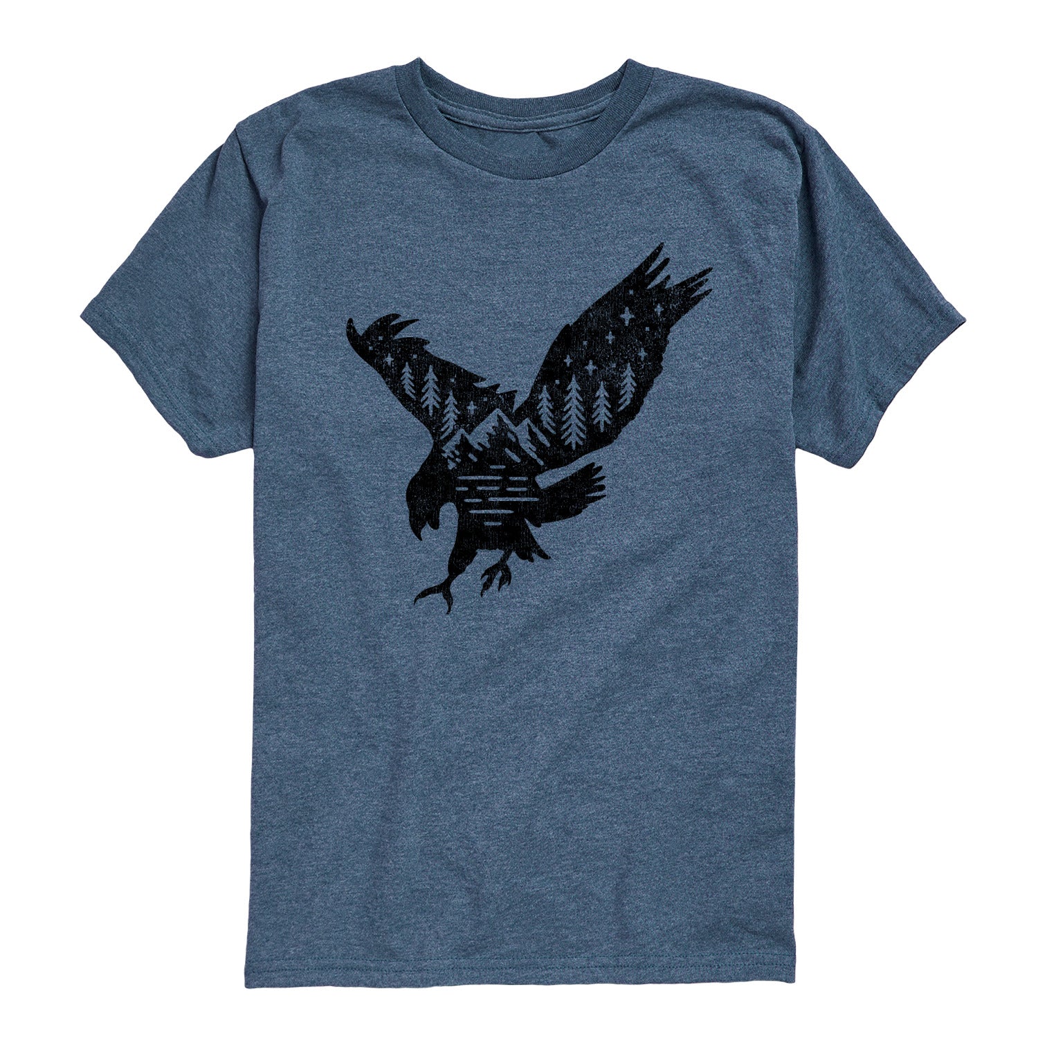 Instant Message - Nature Eagle - Youth Short Sleeve Graphic T-shirt