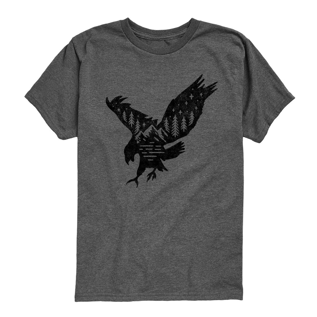 Instant Message - Nature Eagle - Youth Short Sleeve Graphic T-shirt