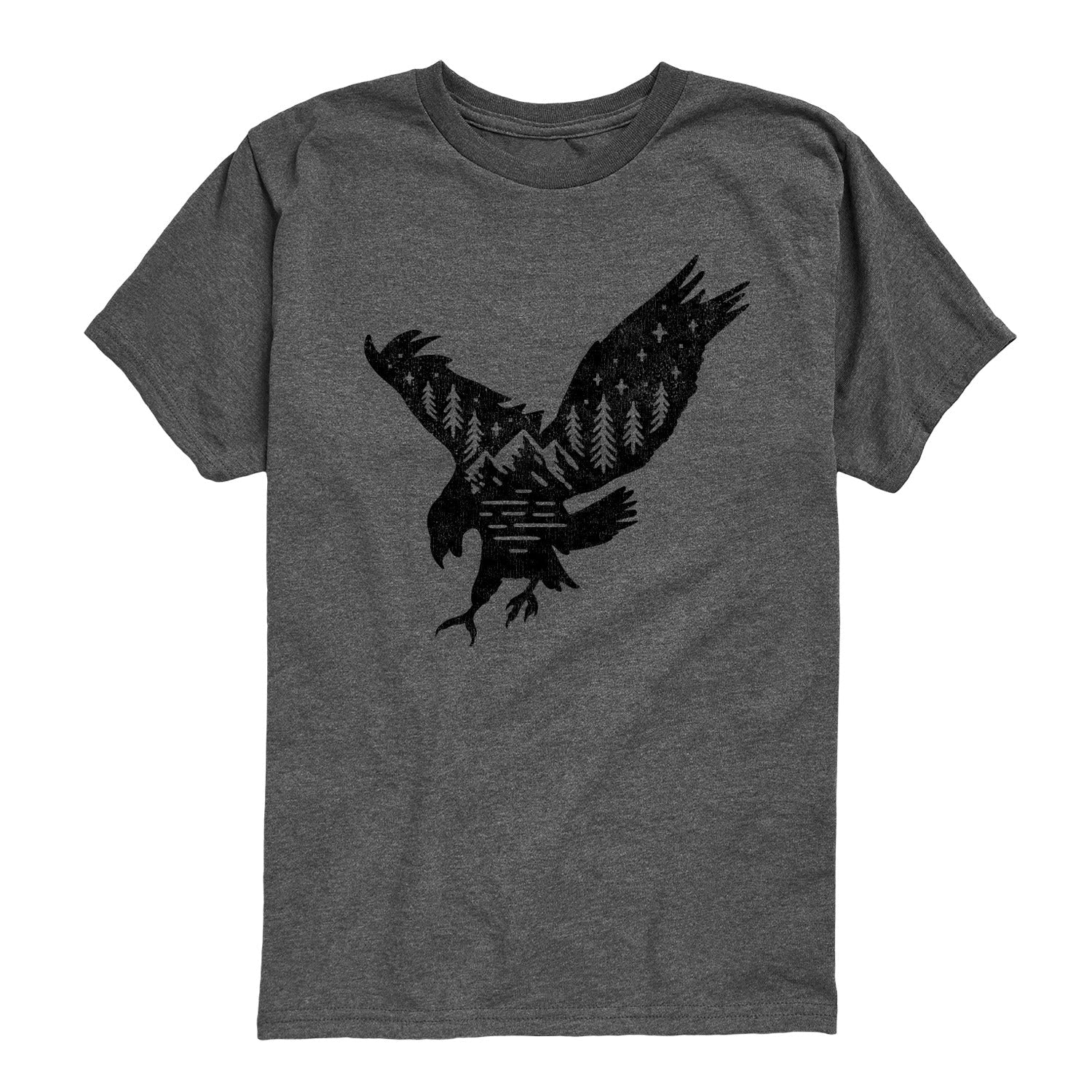 Instant Message - Nature Eagle - Youth Short Sleeve Graphic T-shirt