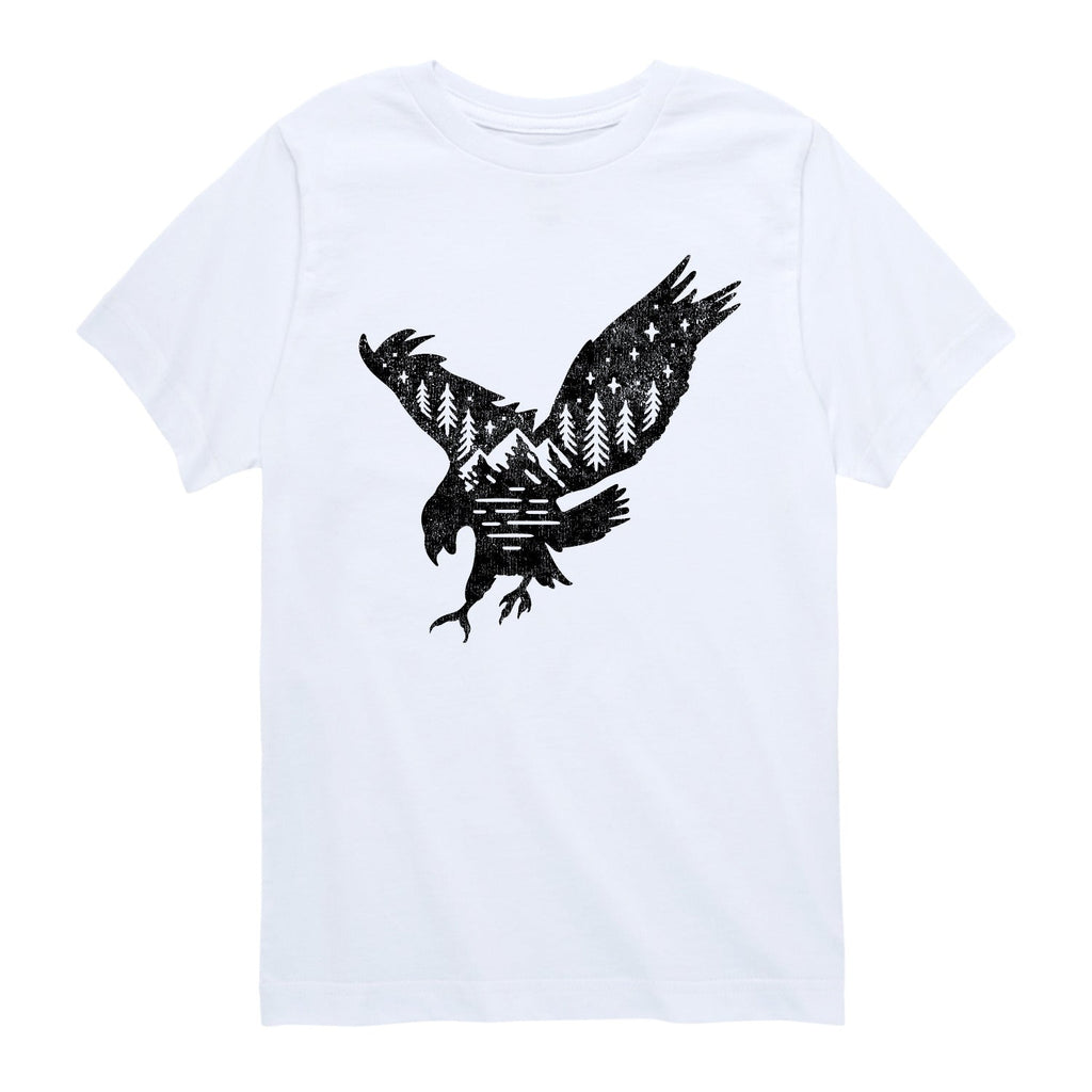 Instant Message - Nature Eagle - Youth Short Sleeve Graphic T-shirt